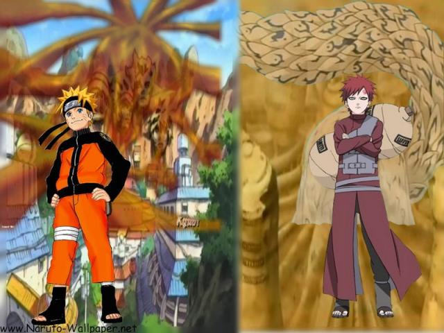 Naruto a Gaara